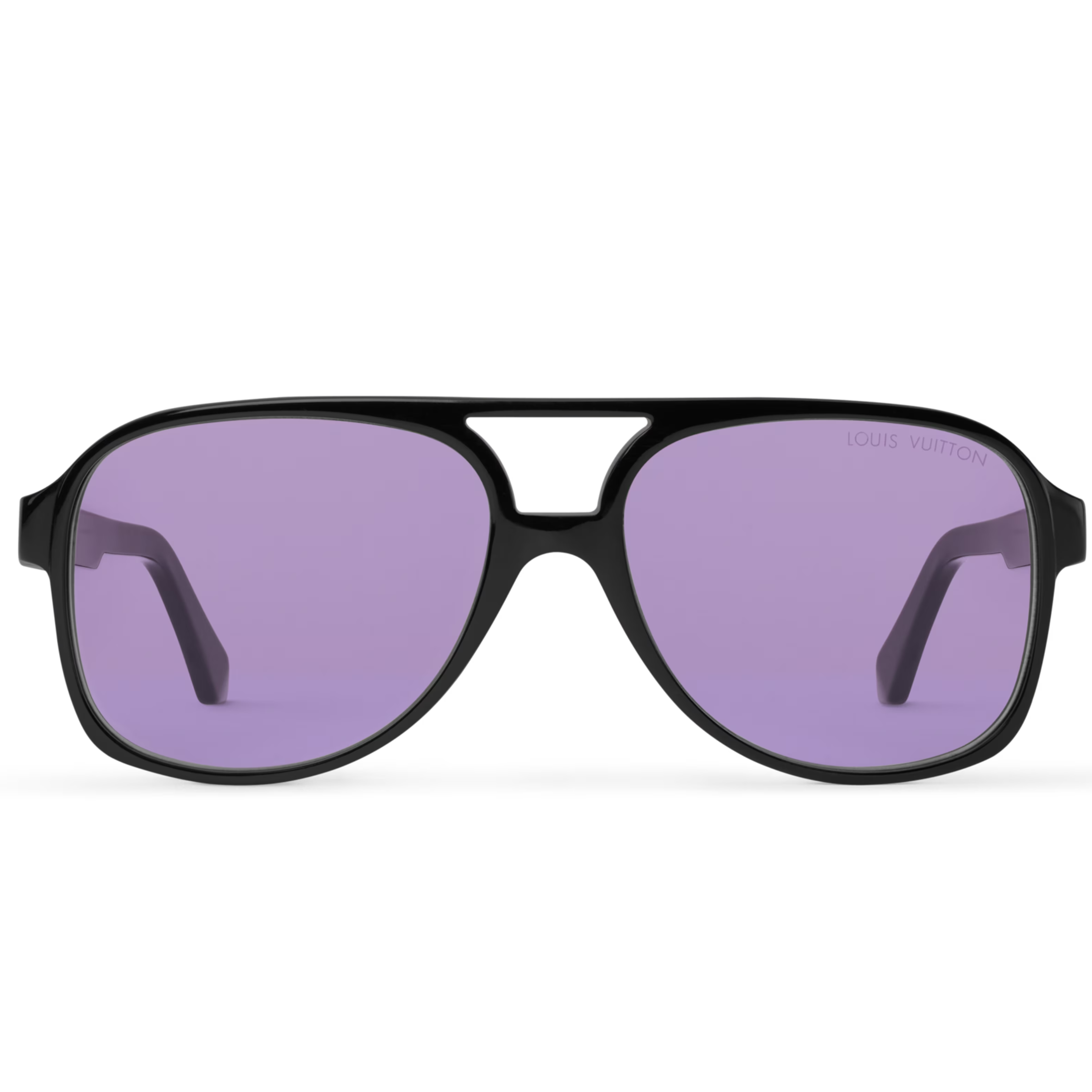 Louis Vuitton Men Pilot Frame Dusty Black Sunglasses