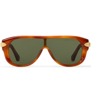 Louis Vuitton Men Mask Frame Dark Tortoise Sunglasses