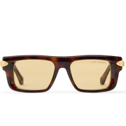 Louis Vuitton Men Square Frame Dark Tortoise Sunglasses