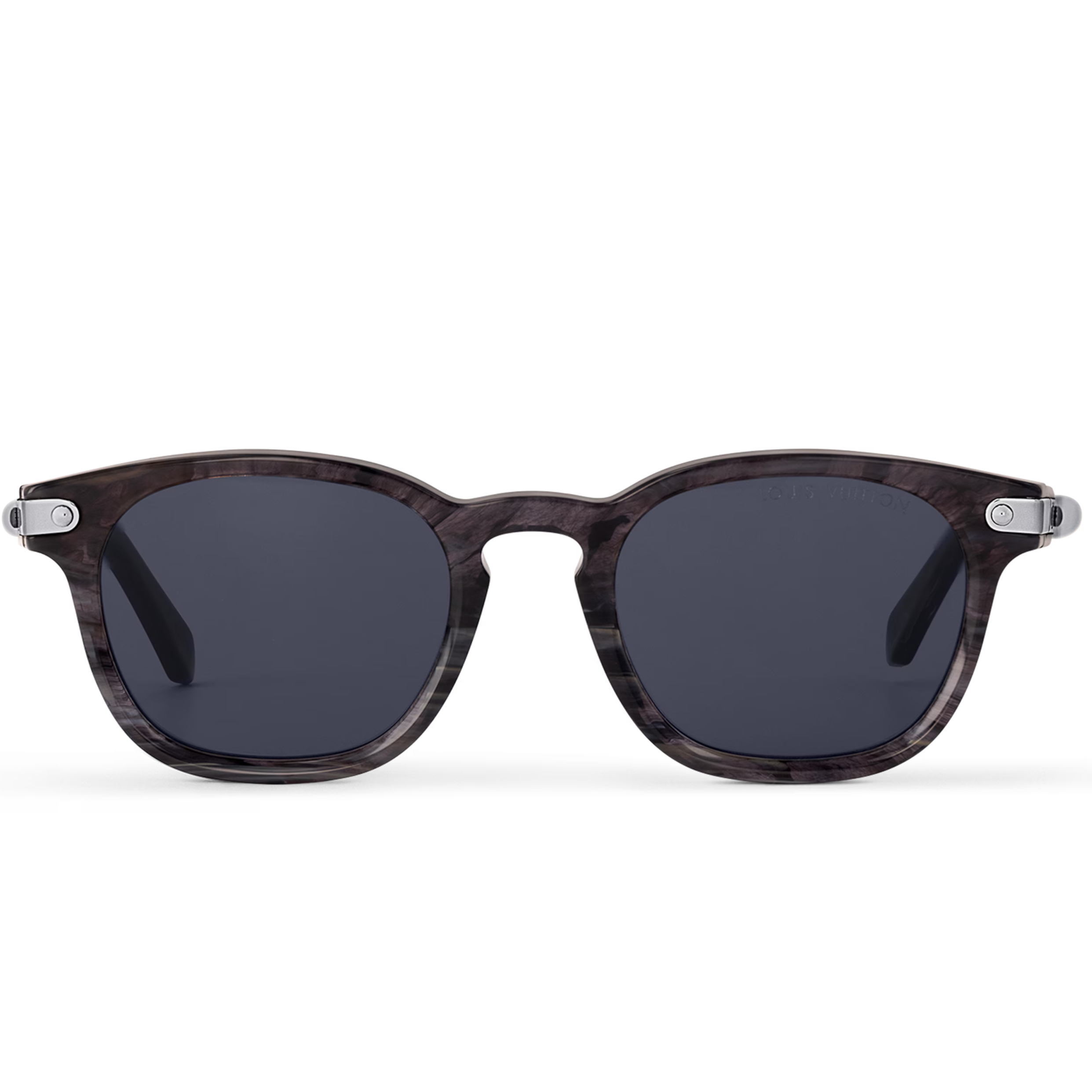 Louis Vuitton Men Aviator Frame Anthracite Marble Sunglasses