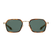 Gucci Men Square Frame Dark Brown Sunglasses