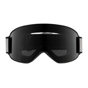 Gucci Men Mask-shaped Shiny Black Sunglasses