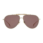 Gucci Men Pilot Gold Sunglasses