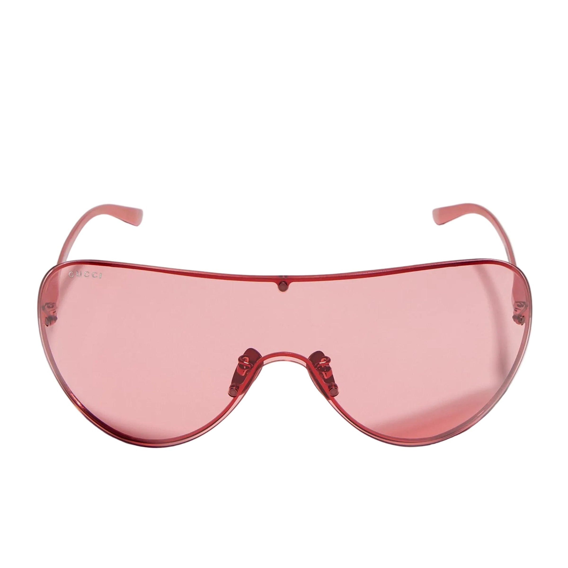 Gucci Unisex Mask Frame Red Sunglasses