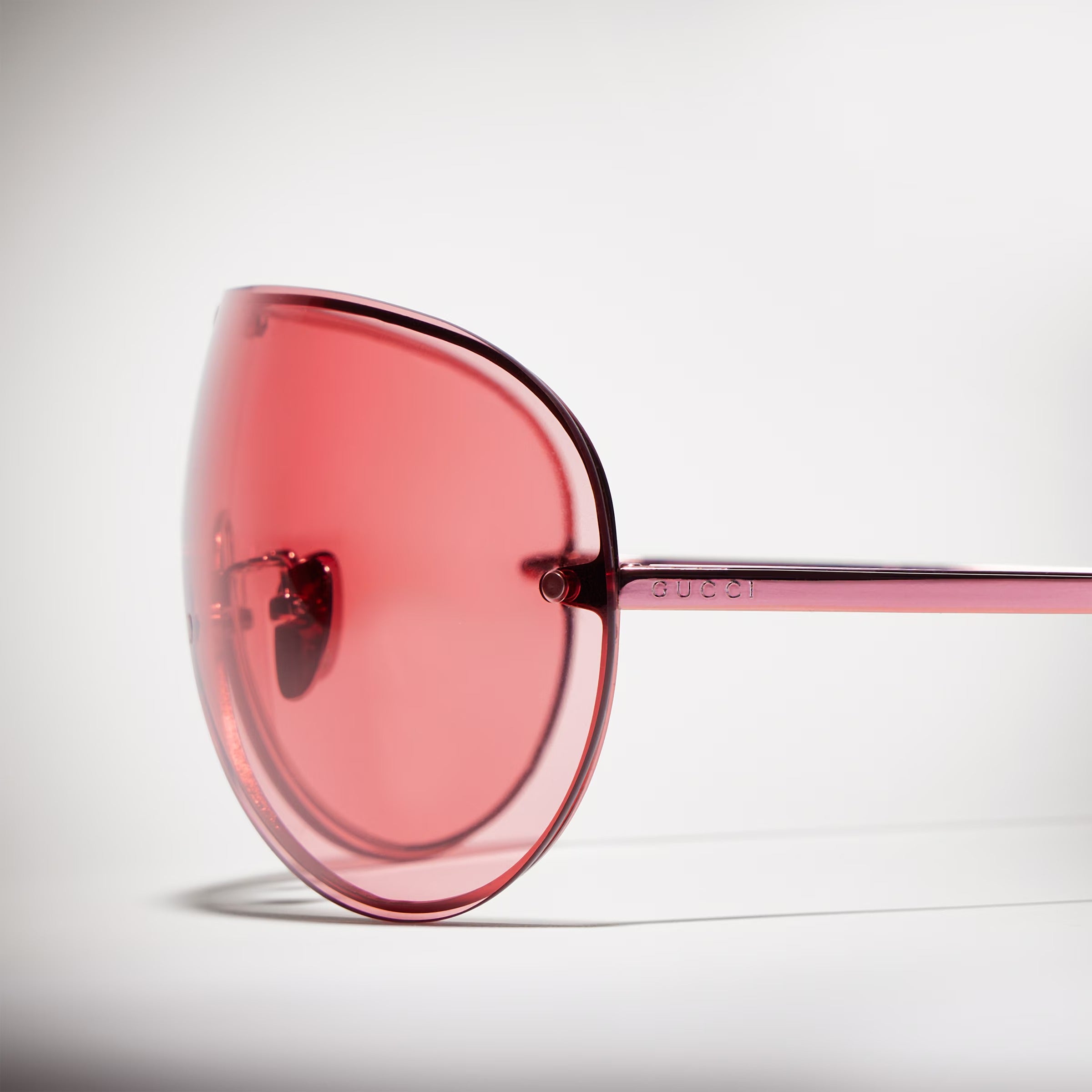 Gucci Unisex Mask Frame Red Sunglasses