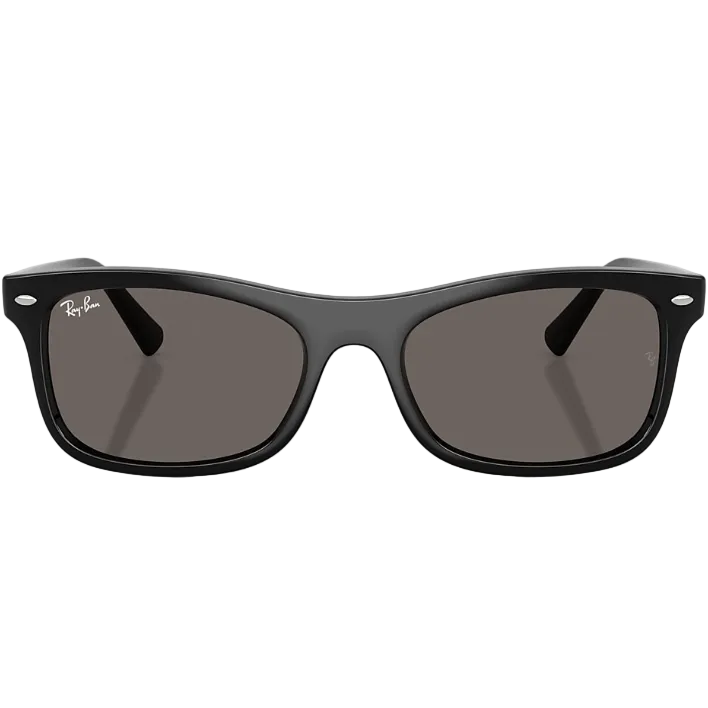 Ray Ban Men Square Frame Smoky Black Sunglasses