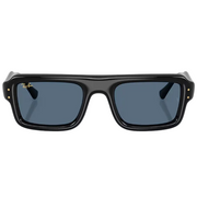 Ray Ban Men Pilot Frame Polished Black Sunglasses
