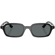 Ray Ban Men Pillow Frame Polished Black Sunglasses
