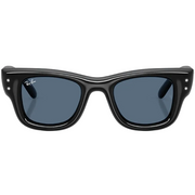 Ray Ban Men Square Frame Matt Black Sunglasses