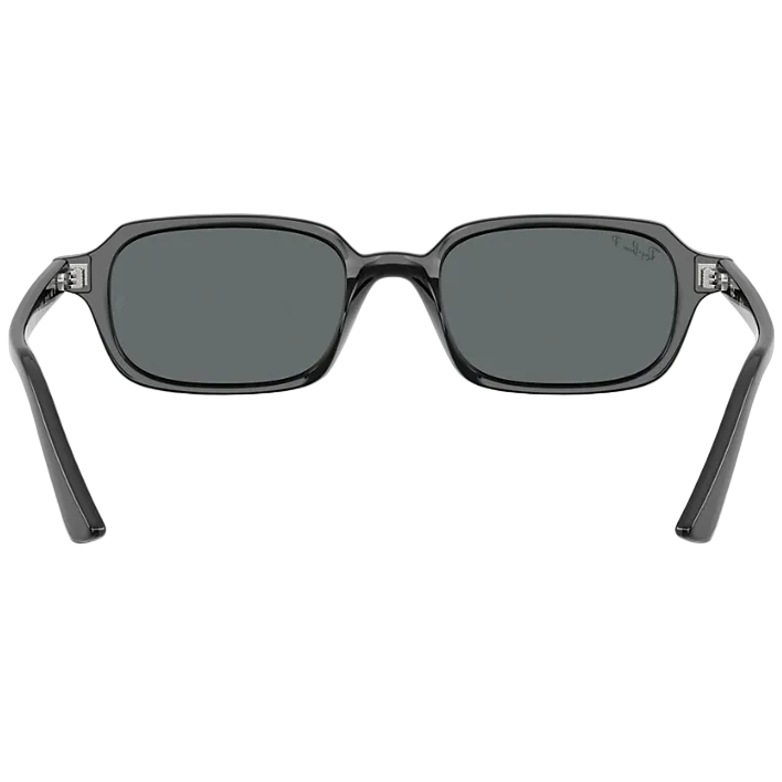 Ray Ban Men Pillow Frame Polished Black Sunglasses