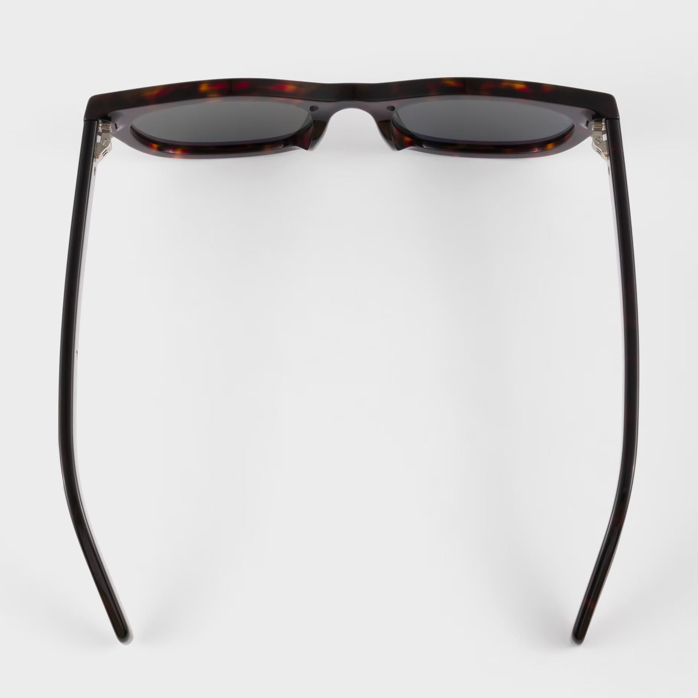 Prada Men Oval Frame Briarwood Tortoiseshell Sunglasses