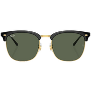 Ray Ban Women Square Frame Polished Opal Black Sunglasses