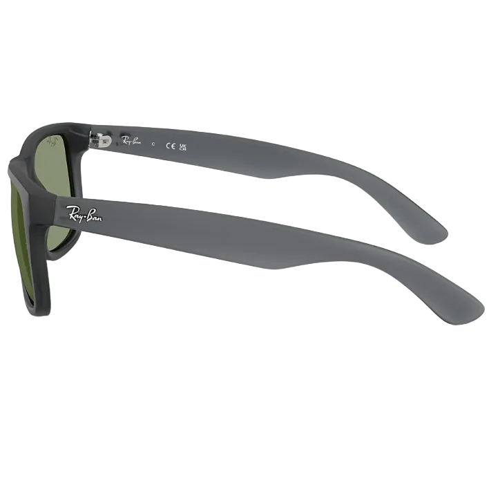 Ray Ban Men Square Frame Opal Grey Sunglasses