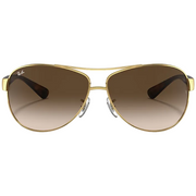 Ray Ban Men Pilot Frame Deep Arista Gold Sunglasses