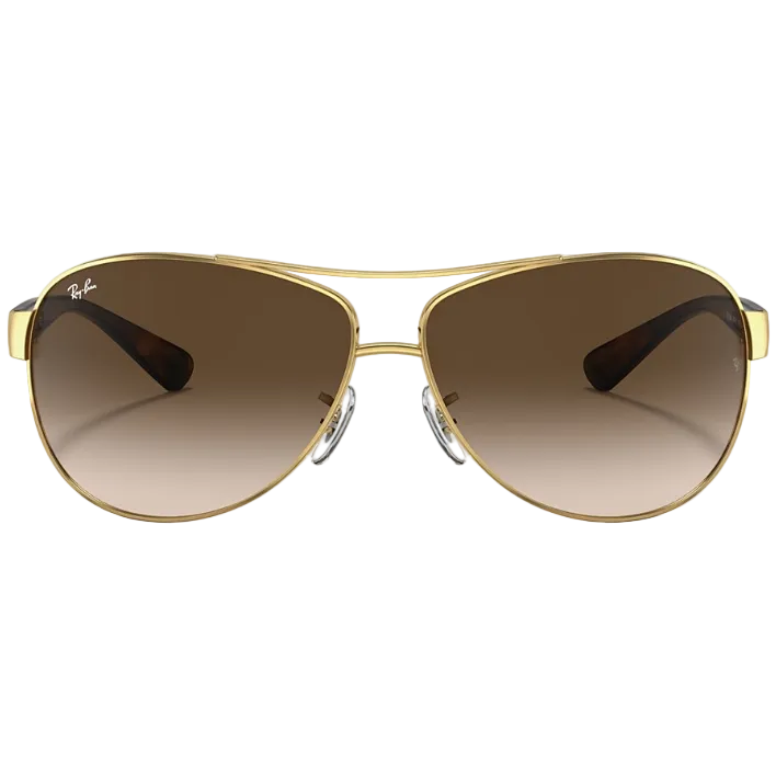 Ray Ban Men Pilot Frame Deep Arista Gold Sunglasses