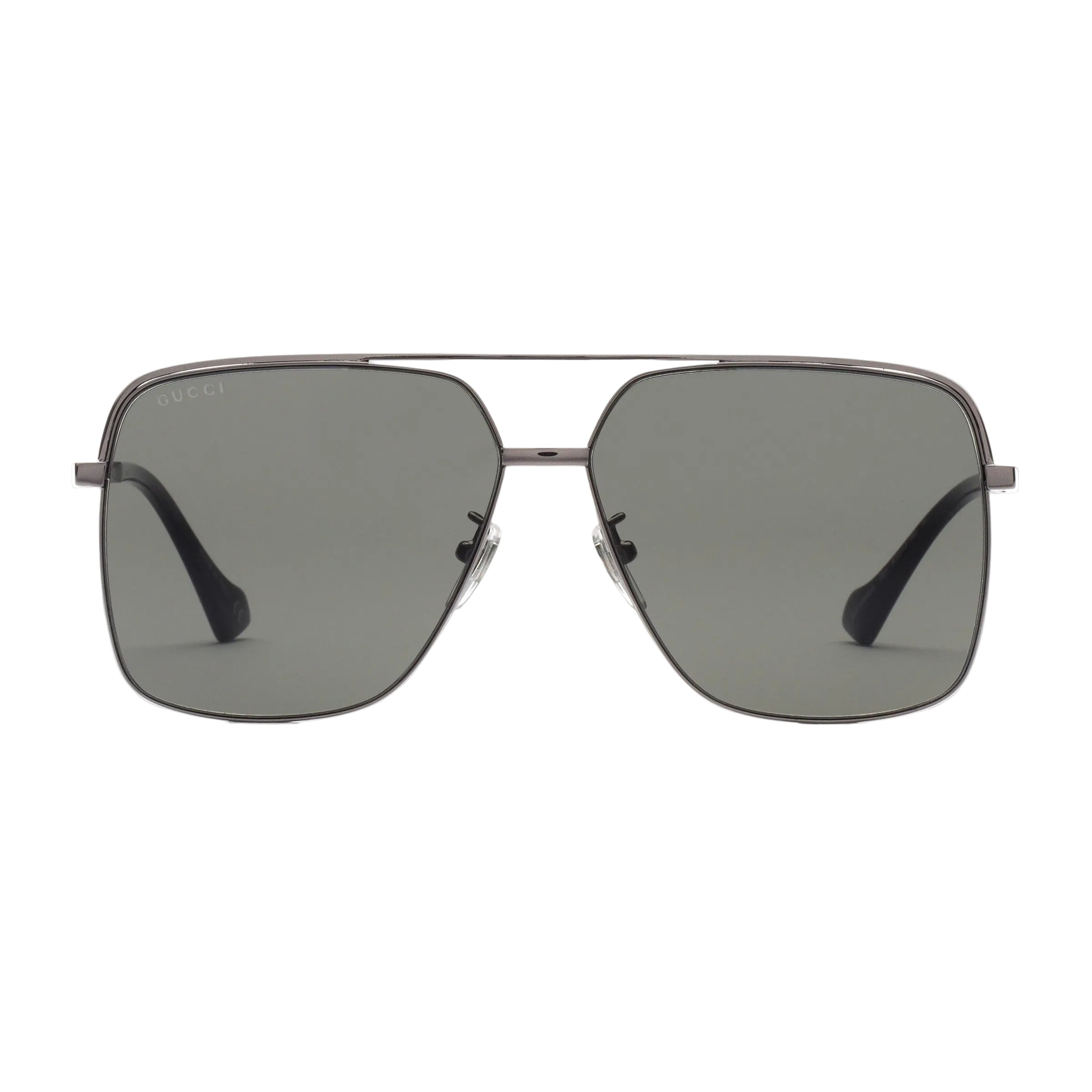 Gucci Men Specialized Fit Navigator Grey Sunglasses