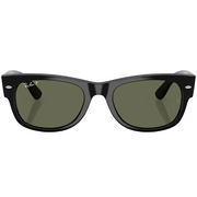 Ray Ban Men Square Frame Shiny Matt Black Sunglasses