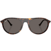 Ray Ban Men Square Frame Coffee Brown Sunglasses