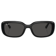 Ray Ban Men Pillow Frame Dusty Black Sunglasses