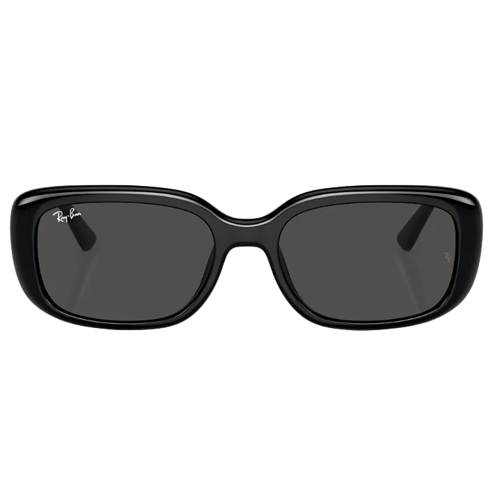 Ray Ban Men Pillow Frame Dusty Black Sunglasses