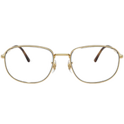 Ray Ban Women Square Frame Shiny Royal Gold Sunglasses