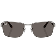 Ray Ban Men Pilot Frame Shiny Deep Gunmetal Sunglasses