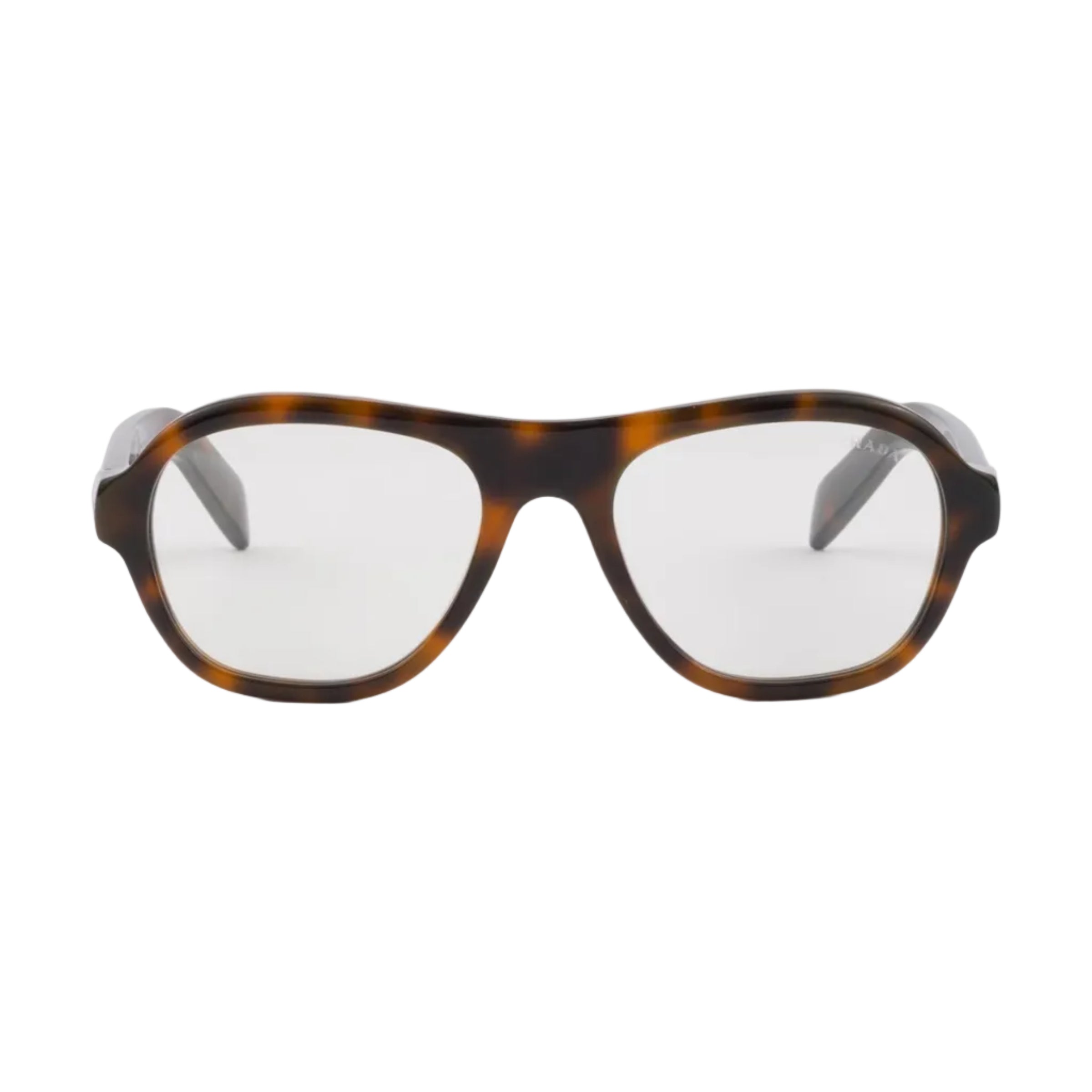 Prada Men Pilot Frame Juniper Tortoiseshell Sunglasses