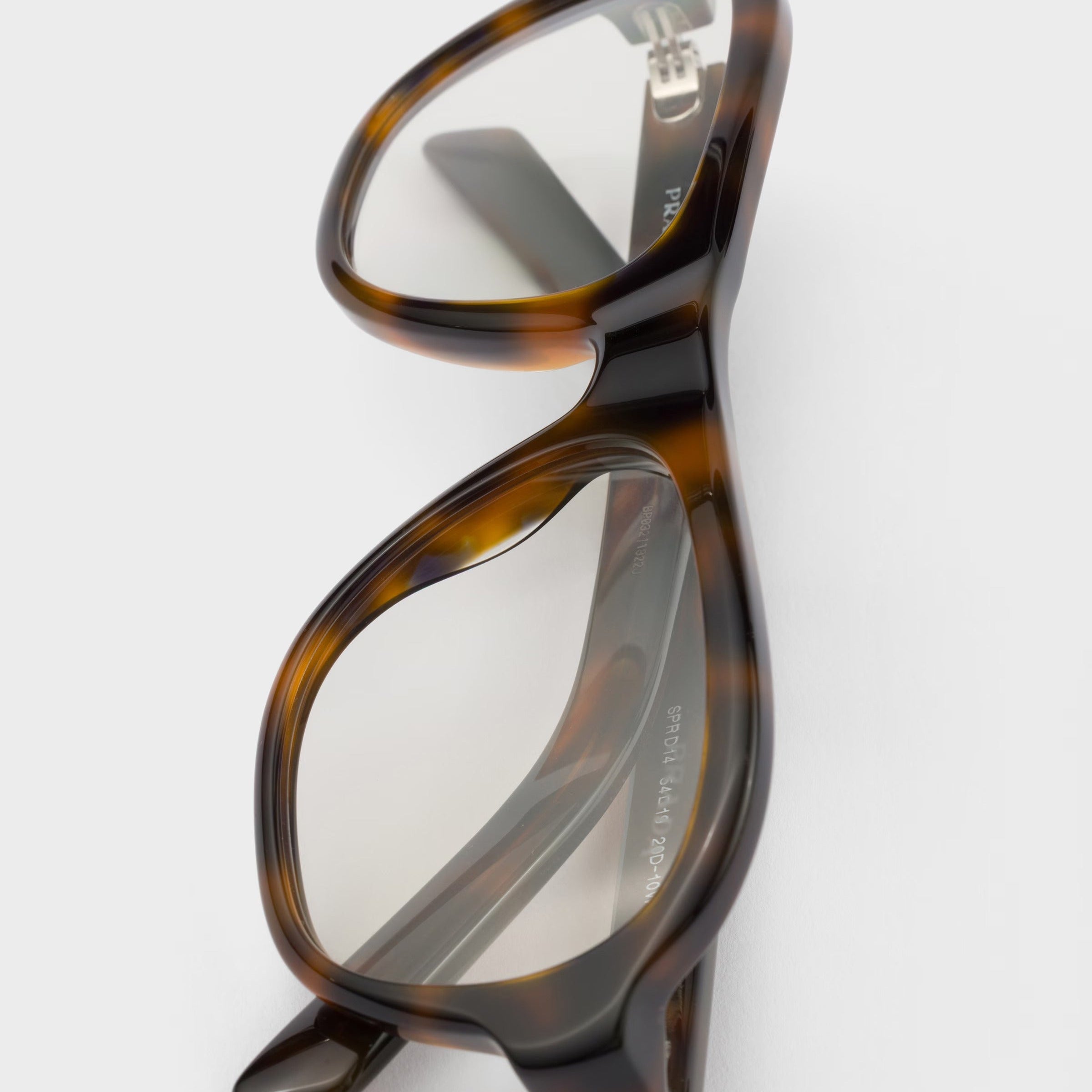 Prada Men Pilot Frame Juniper Tortoiseshell Sunglasses