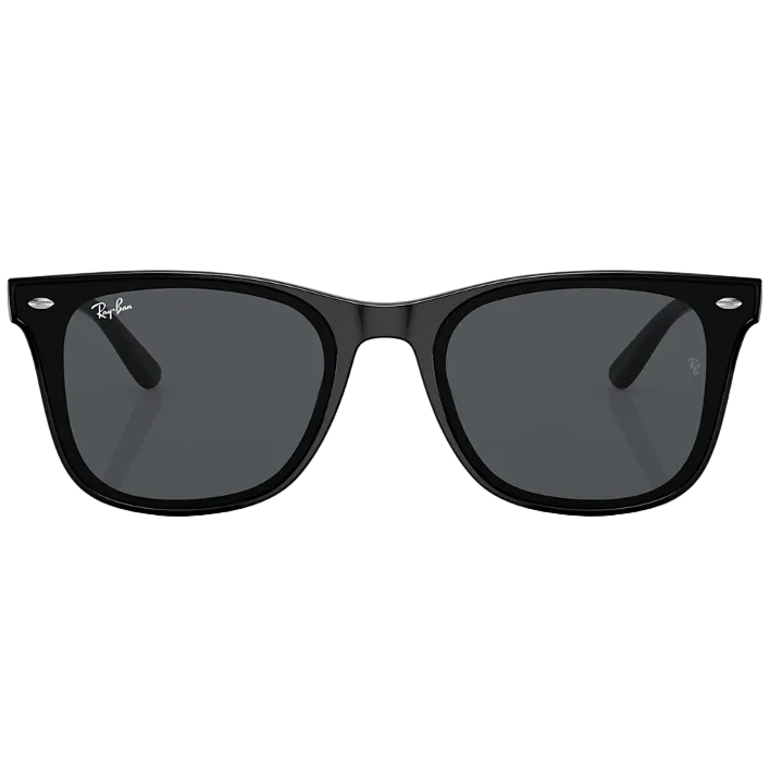 Ray Ban Men Square Frame Crow Black Sunglasses