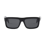 Prada Men Rectangular Frame Natural Black Sunglasses