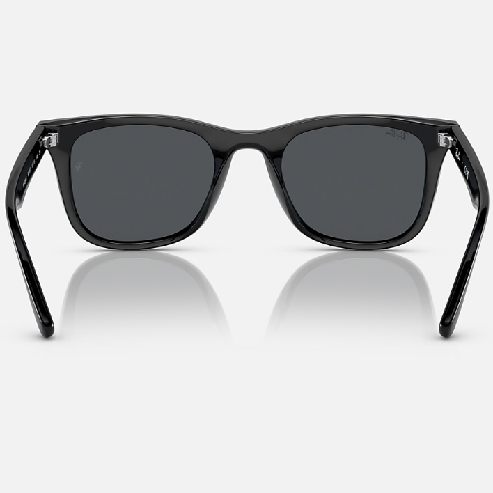 Ray Ban Men Square Frame Crow Black Sunglasses