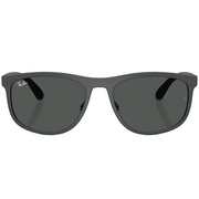 Ray Ban Men Square Frame Matte Sand Grey Sunglasses