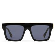 Louis Vuitton Men Square Frame Crow Black Sunglasses