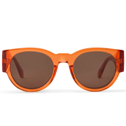 Louis Vuitton Men Round Frame Orange Sunglasses