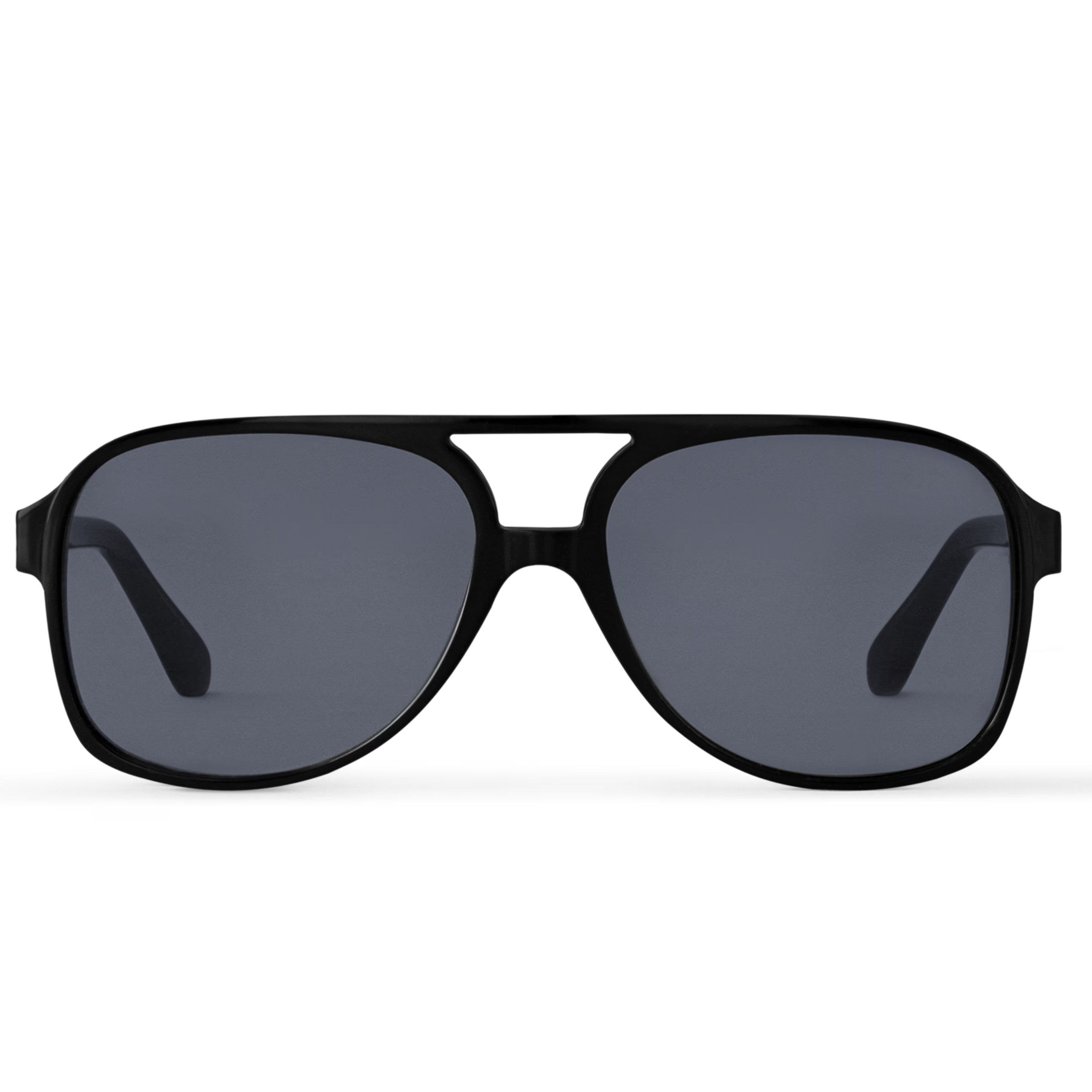 Louis Vuitton Men Pilot Frame Soft Black Sunglasses
