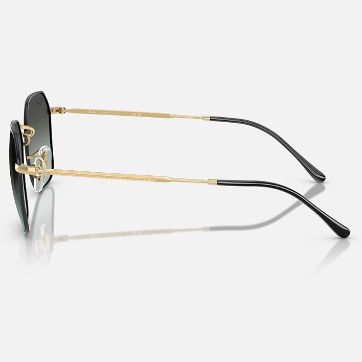 Ray Ban Men Irregular Frame Dusty Arista Gold Sunglasses