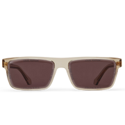 Louis Vuitton Men Sqaure Frame Crystal Camel Sunglasses