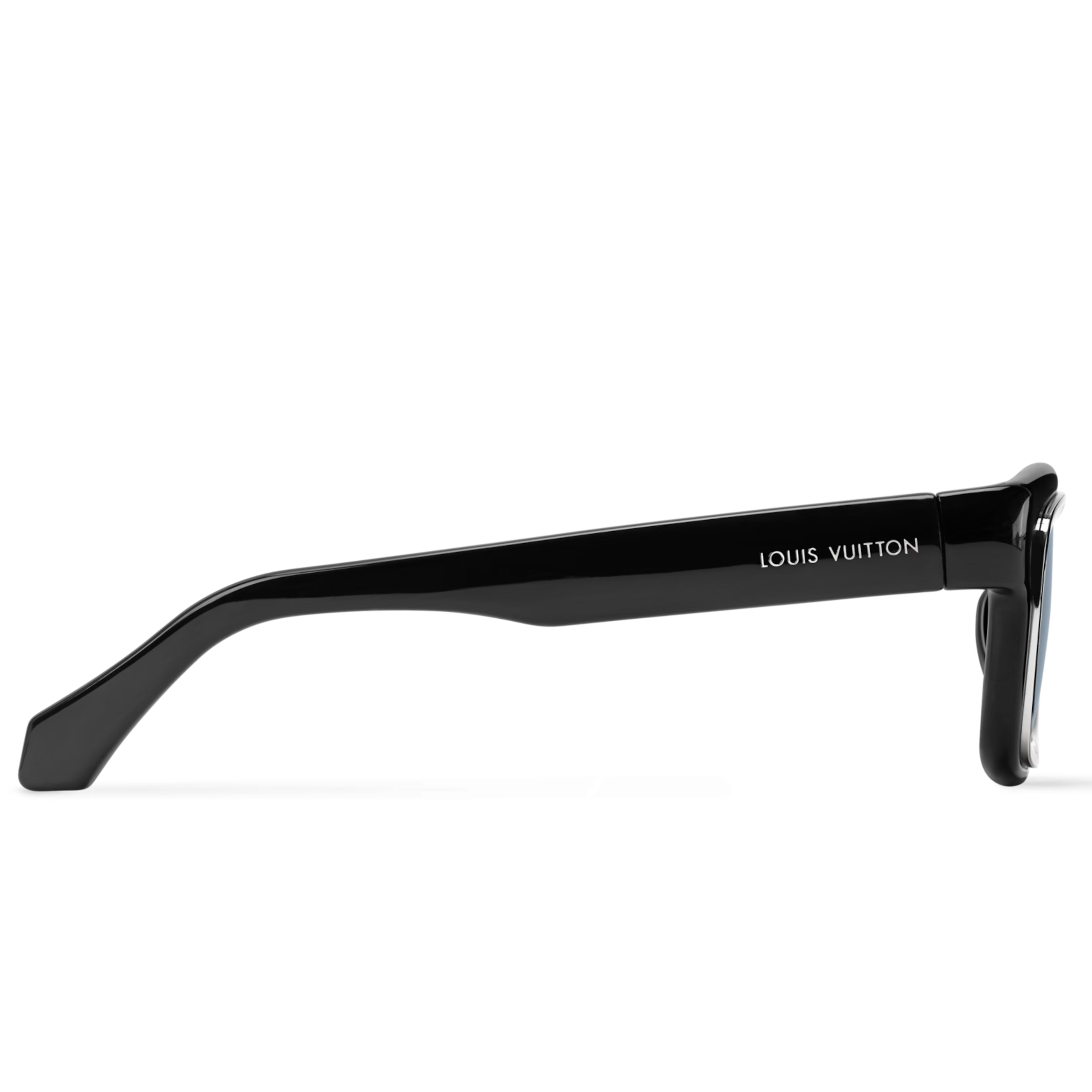 Louis Vuitton Men Square Frame Void Black Sunglasses