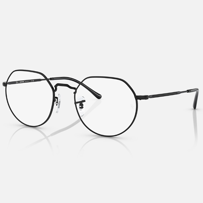 Ray Ban Men Irregular Frame Coal Black Sunglasses