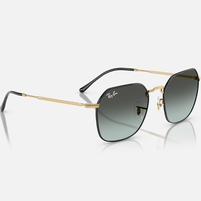 Ray Ban Men Irregular Frame Dusty Arista Gold Sunglasses