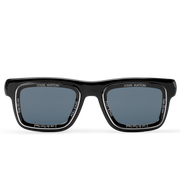 Louis Vuitton Men Square Frame Void Black Sunglasses
