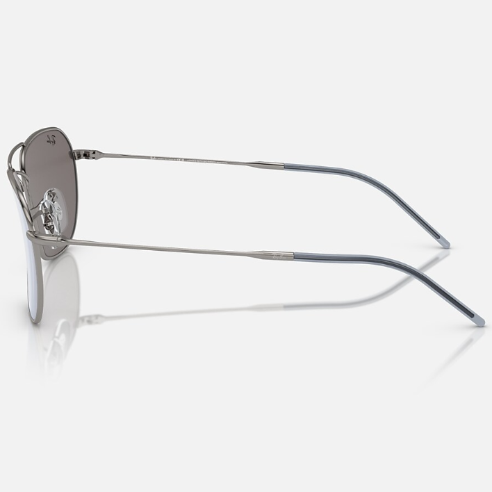 Ray Ban Men Square Frame Deep Gunmetal Sunglasses