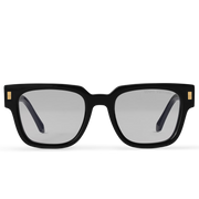 Louis Vuitton Men Sqaure Frame Shiny Ink Black Sunglasses