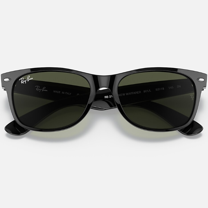 Ray Ban Women Square Frame Midnight Black Sunglasses
