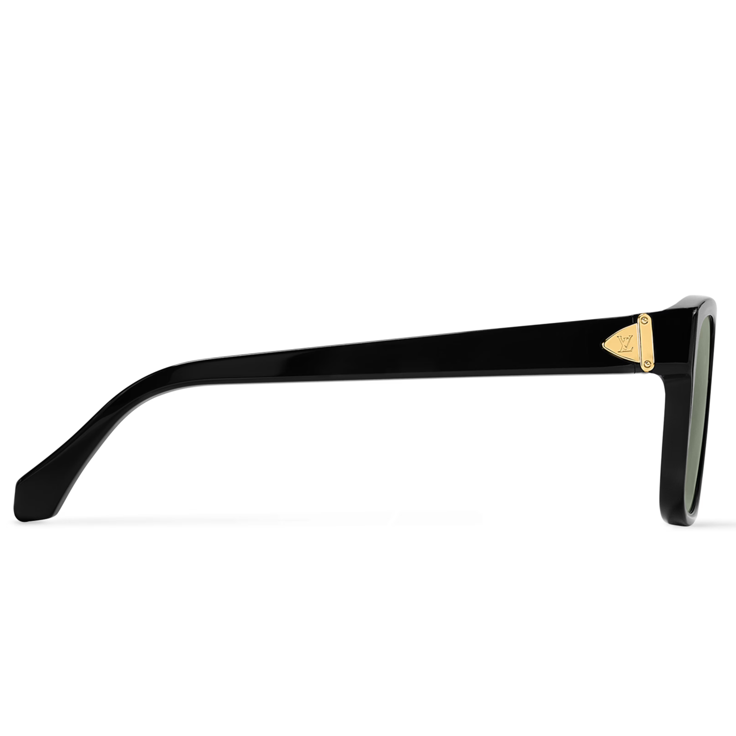 Louis Vuitton Men Sqaure Frame Jode Black Sunglasses