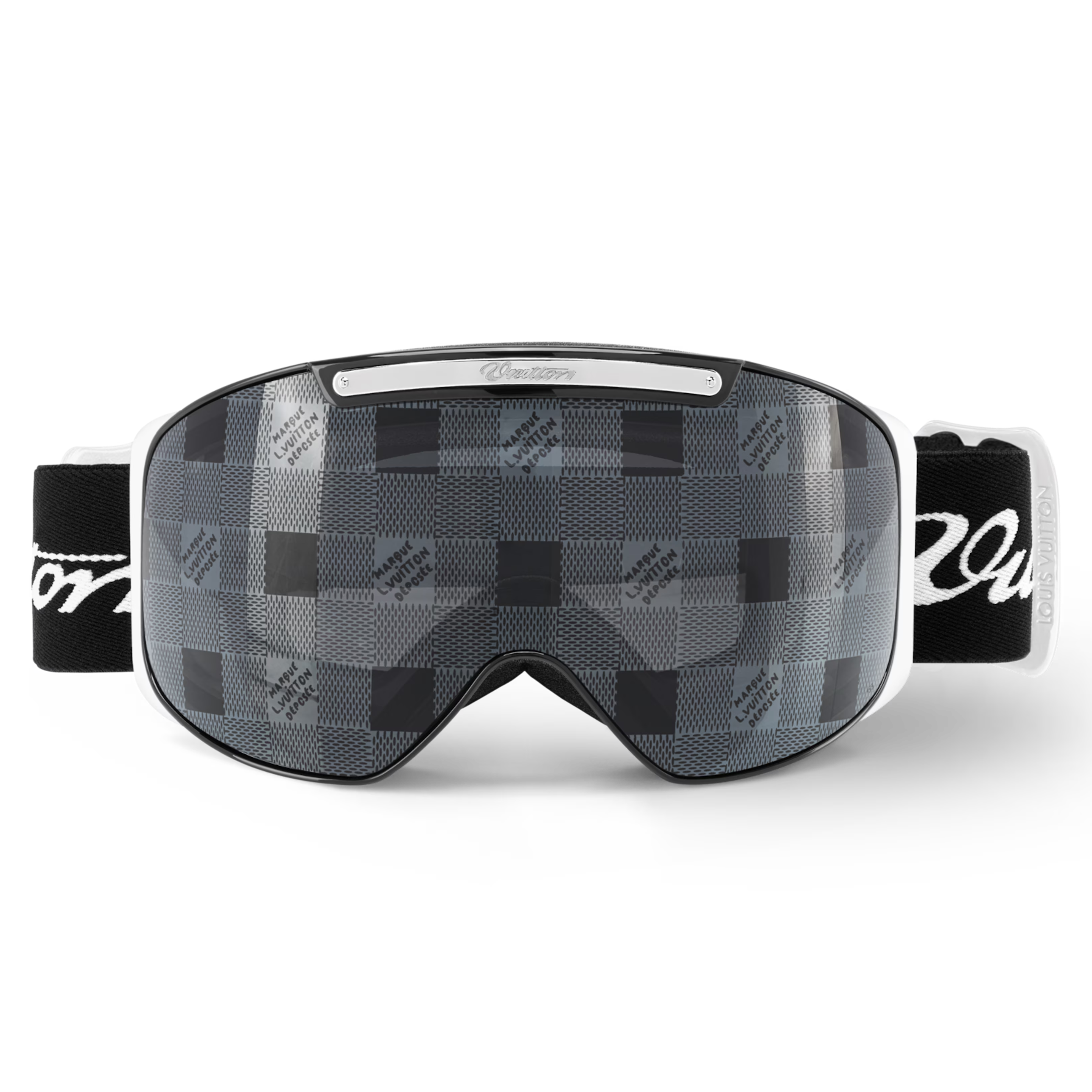 Louis Vuitton Men Mask Frame Deep Black Sunglasses