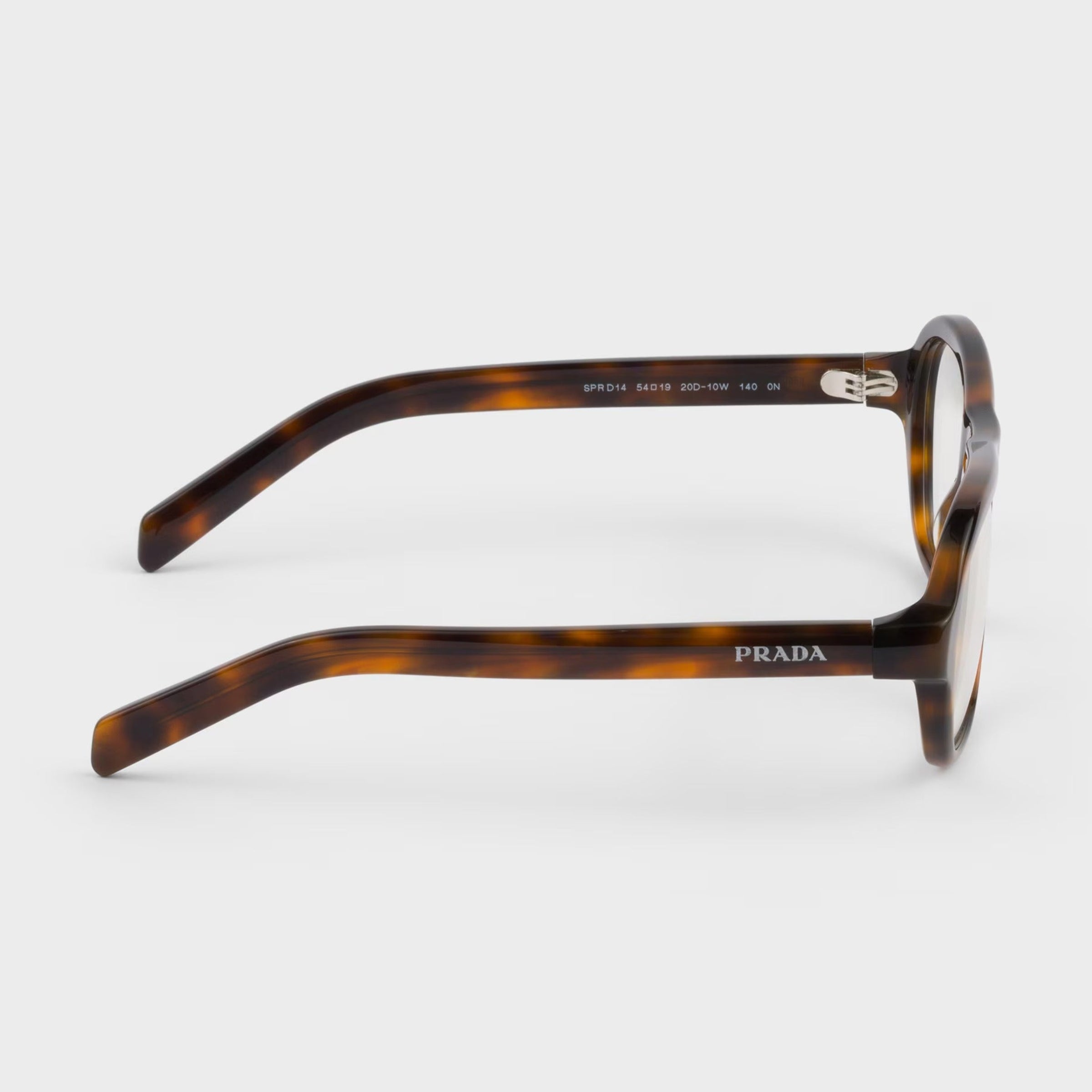 Prada Men Pilot Frame Juniper Tortoiseshell Sunglasses