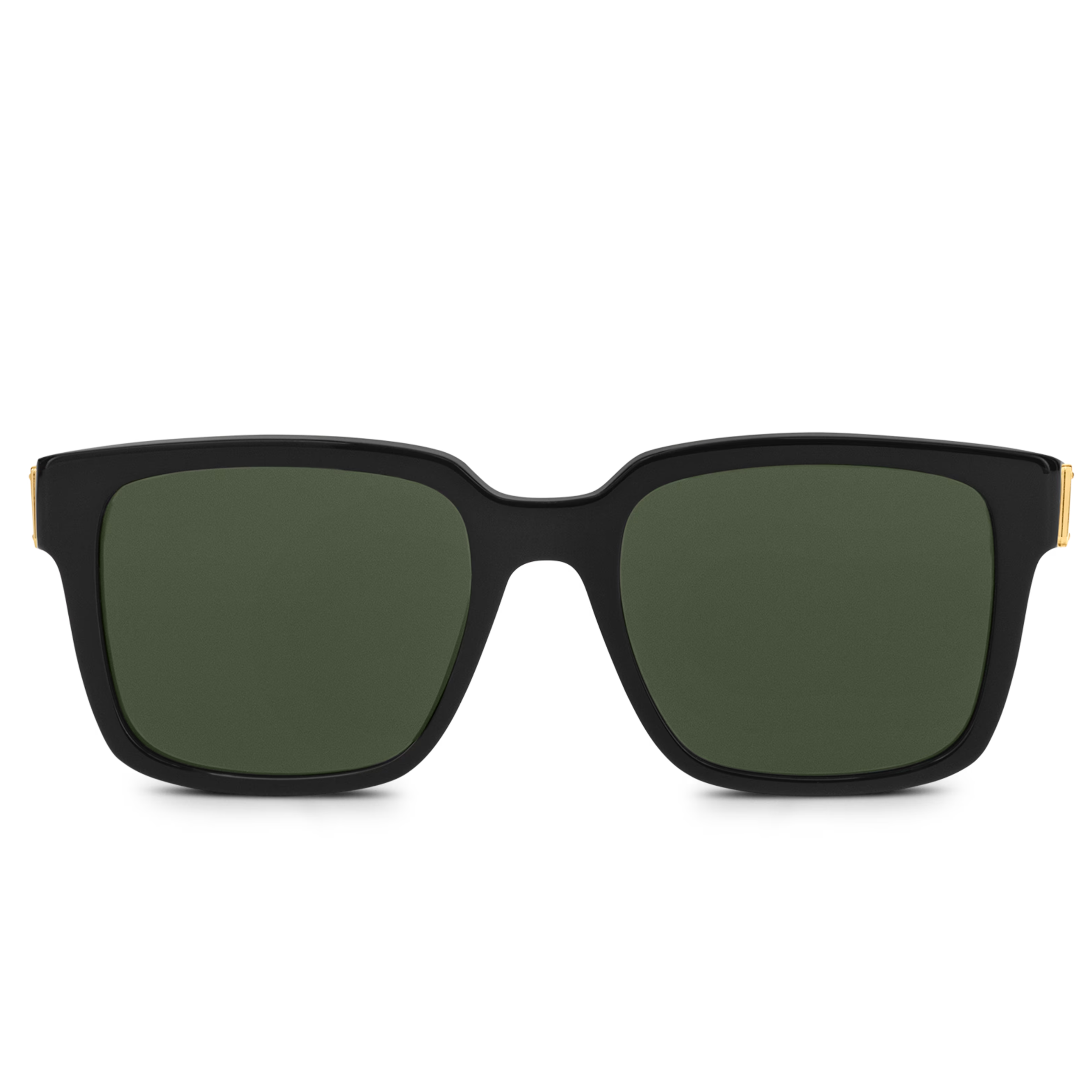 Louis Vuitton Men Sqaure Frame Jode Black Sunglasses