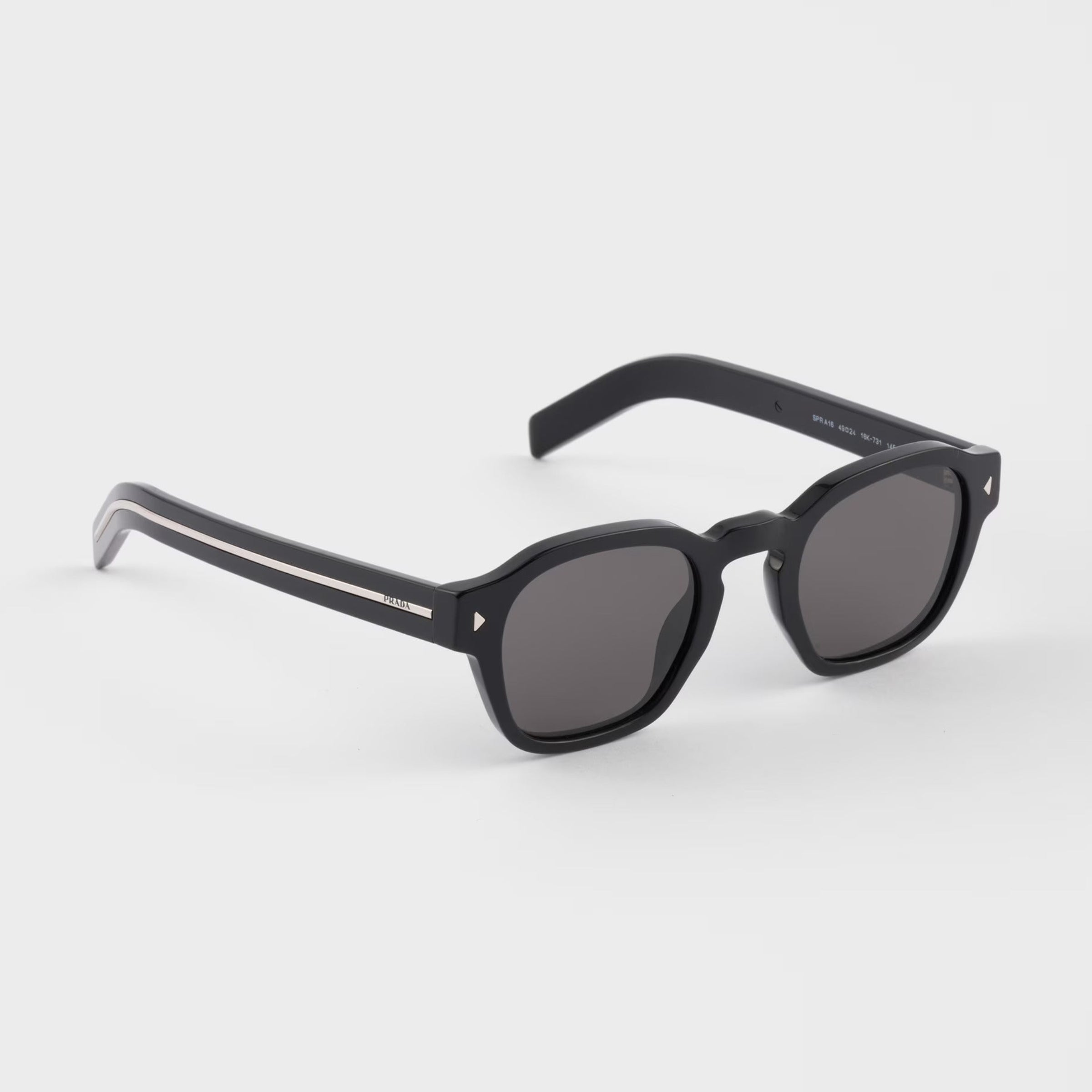 Prada Men Pantos Frame Black Sunglasses