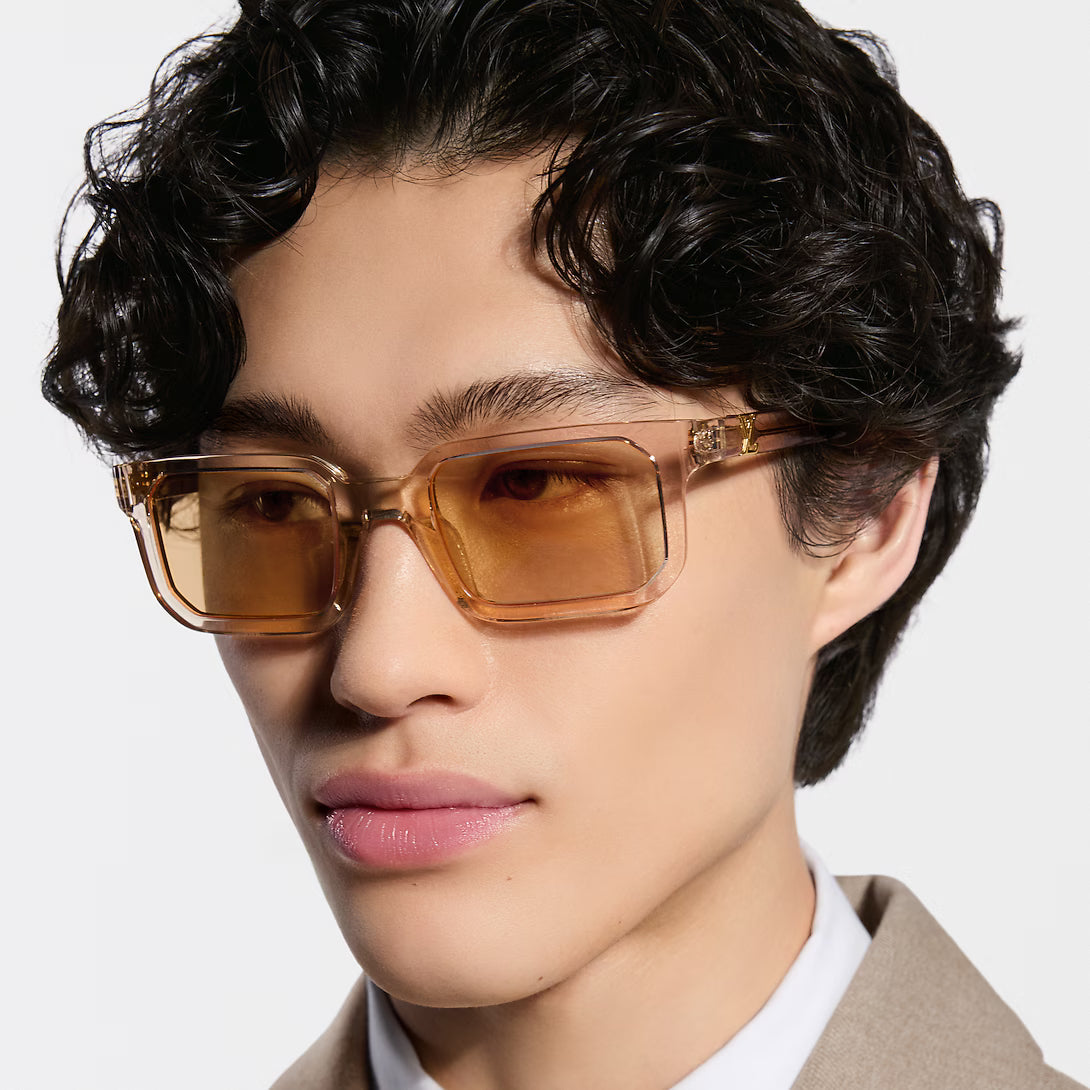 Louis Vuitton Men Z3291U Beige Sunglasses